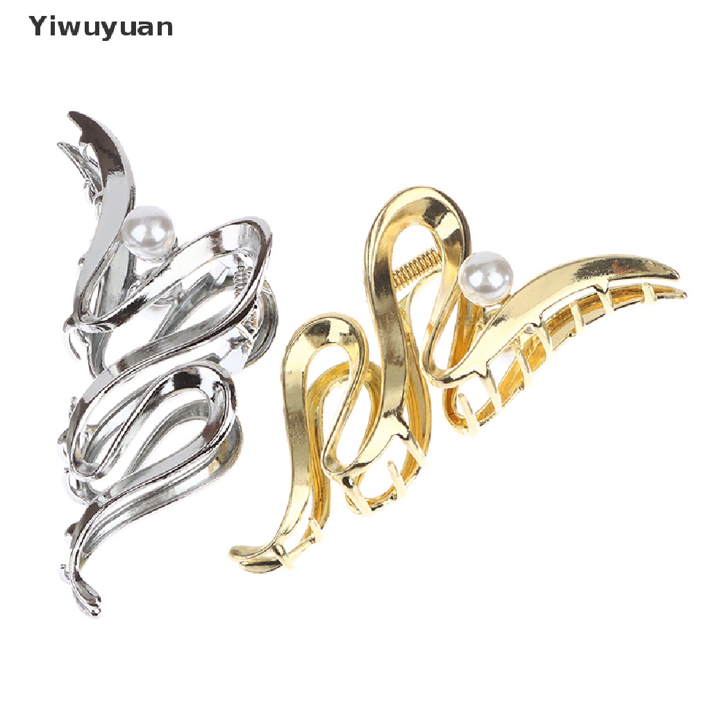 1 Kẹp Tóc Kim Loại Thiết Kế Độc Đáo Cho Nữ