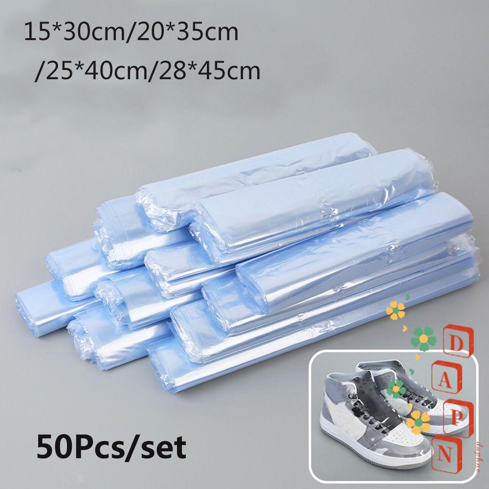 Bộ 50 Miếng Phim Co Nhiệt Bảo Vệ Túi Đựng Mỹ Phẩm Tiện Dụng