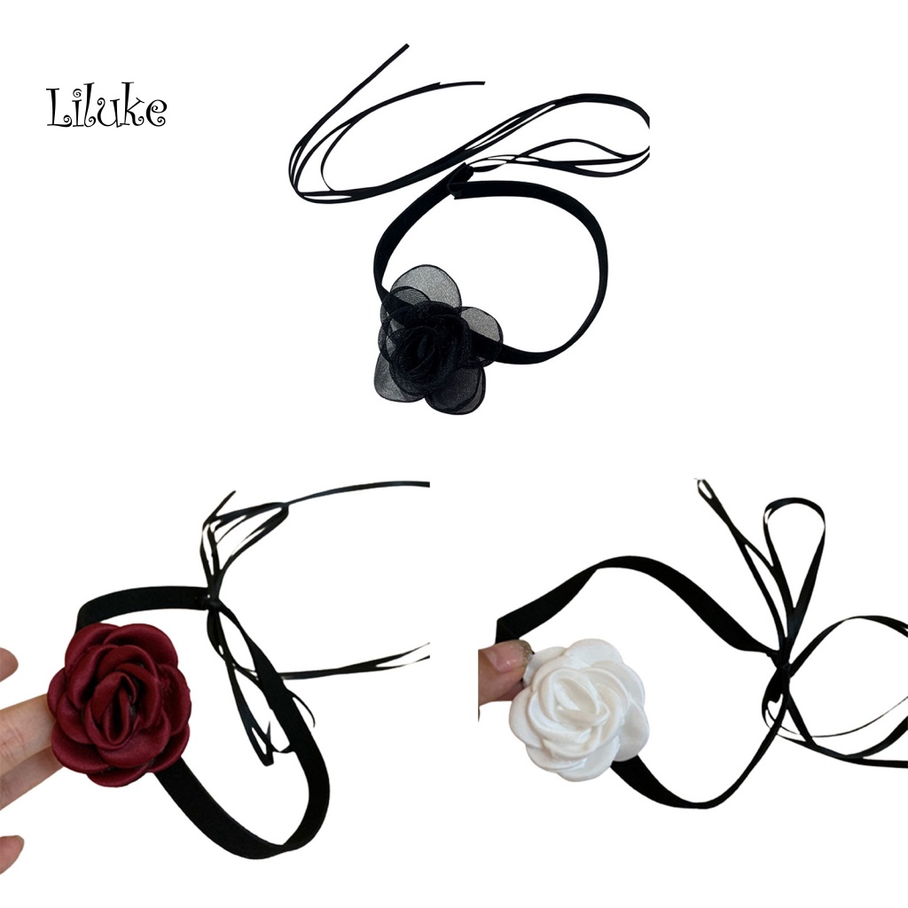 Vòng Cổ Choker Phối Ren Thời Trang Quyến Rũ Cho Nữ