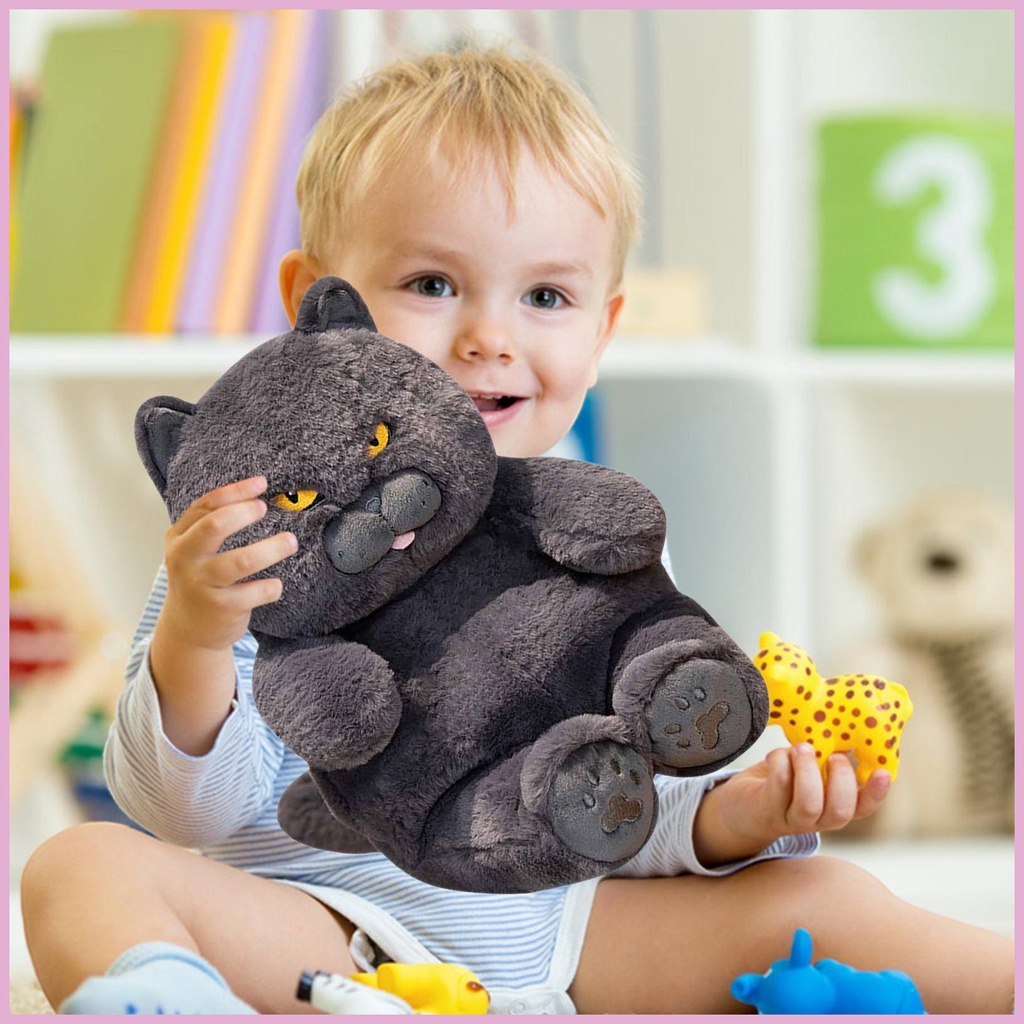 Mèo Nhồi Bông 11.01Inch Mềm Mại Đáng Yêu