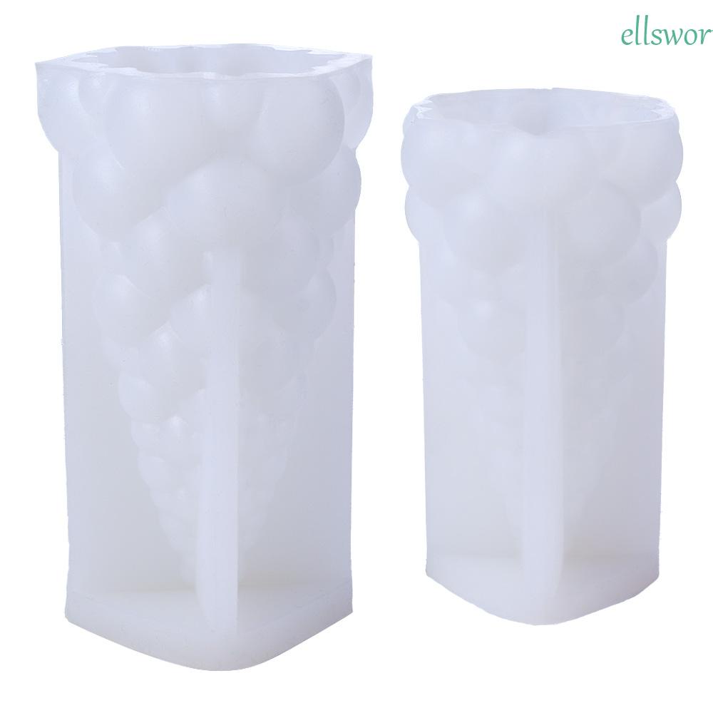 Khuôn Silicone Làm Nến Thơm Hình Quả Thông 3D An Toàn Cho Sức Khỏe