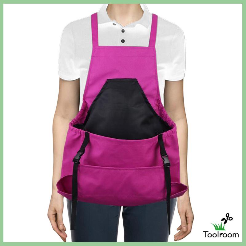 Tạp Dề Làm Vườn Có Túi Tháo Gỡ Nhanh