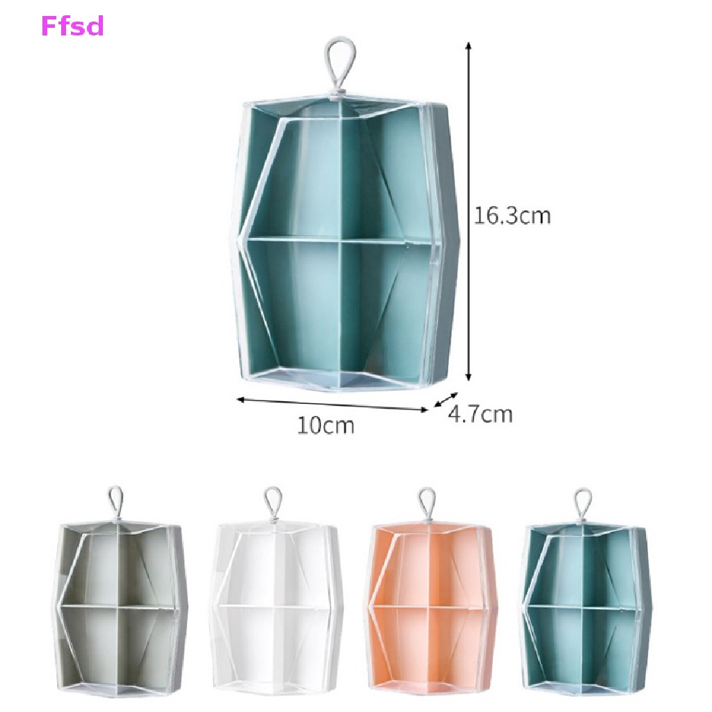 Giá Đỡ 4 Ngăn Phơi Khô Bông Mút Trang Điểm Tiện Dụng