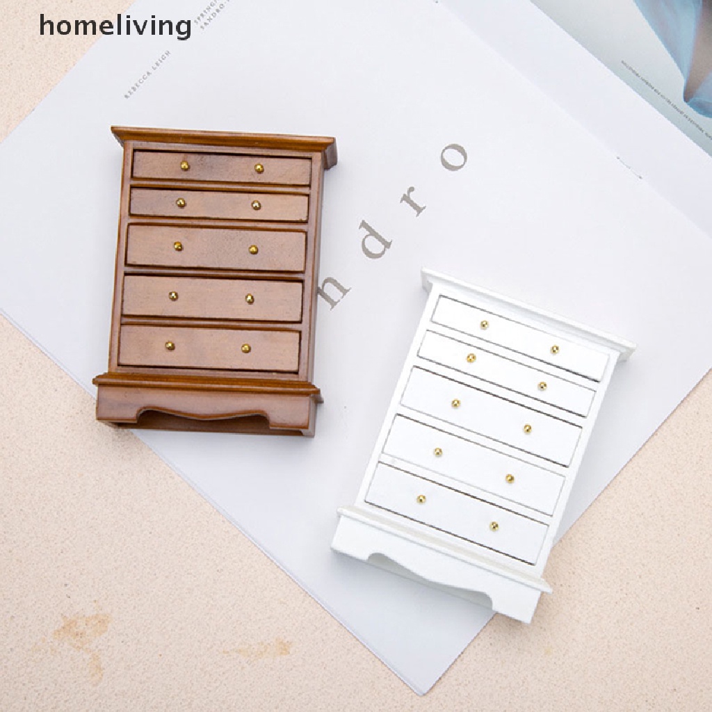 Mô Hình Tủ Quần Áo Tỉ Lệ 1: 12 Trang Trí Nhà Búp Bê