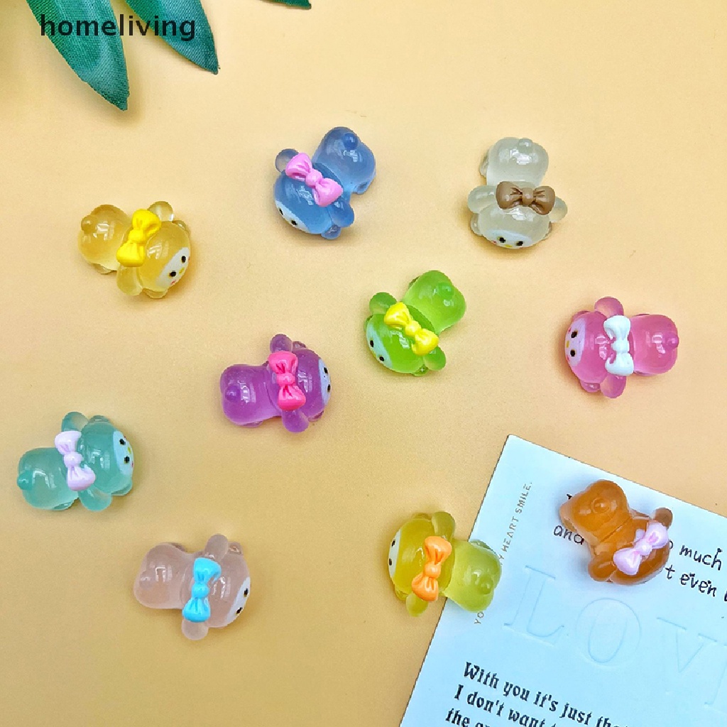 Bộ 2 Mô Hình Giai Điệu My Melody Mini Bằng Nhựa Resin Màu Sắc Ngẫu Nhiên Dùng Trang Trí DIY