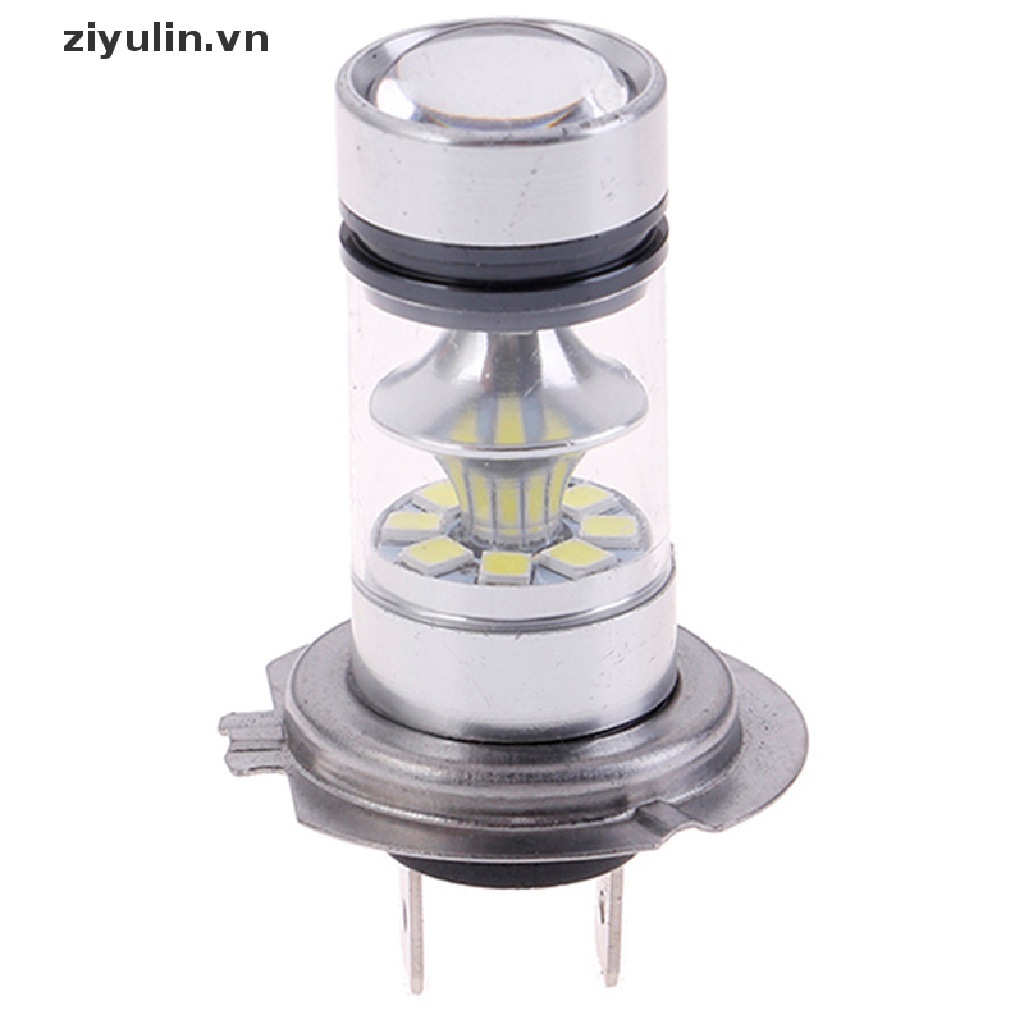 2 Đèn Pha Ô Tô Bóng LED H7 120W 24000LM 6000K