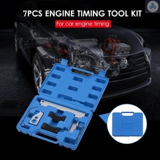 7pcs Engine Timing Tool Kit Car Engine Camshaft Tensioning Locking Alignment Timing Tool Kit Compatible with Chevrolet Buick Cruze
