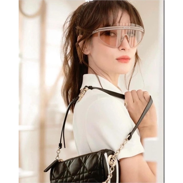 Kính Hiệu Dio Chữ D Hot Bầu Vòng Cung !dior!club M2U shield Dòng Boutique 2022 new season