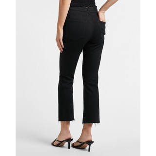 Quần EXPR3SS ống pat không lai nút đen