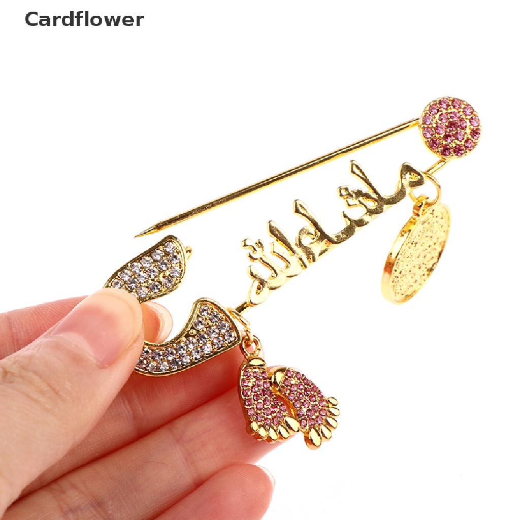 < Cardflower > Trâm Cài Áo Hình Mắt Quỷ Xanh Thổ Nhĩ Kỳ Hồi Giáo