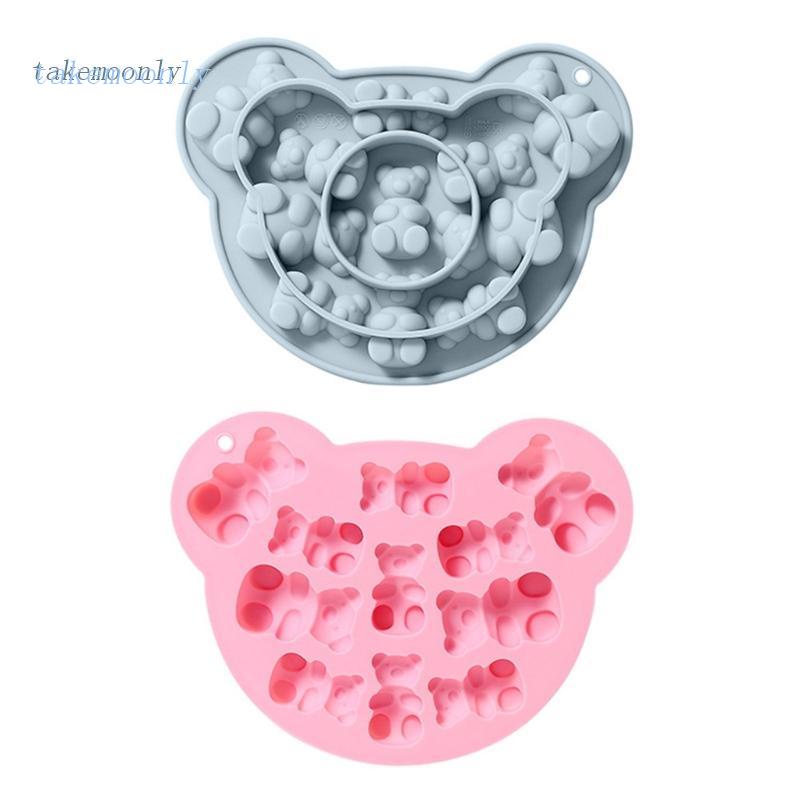 Khuôn Làm Bánh Kẹo Hình Gấu DIY