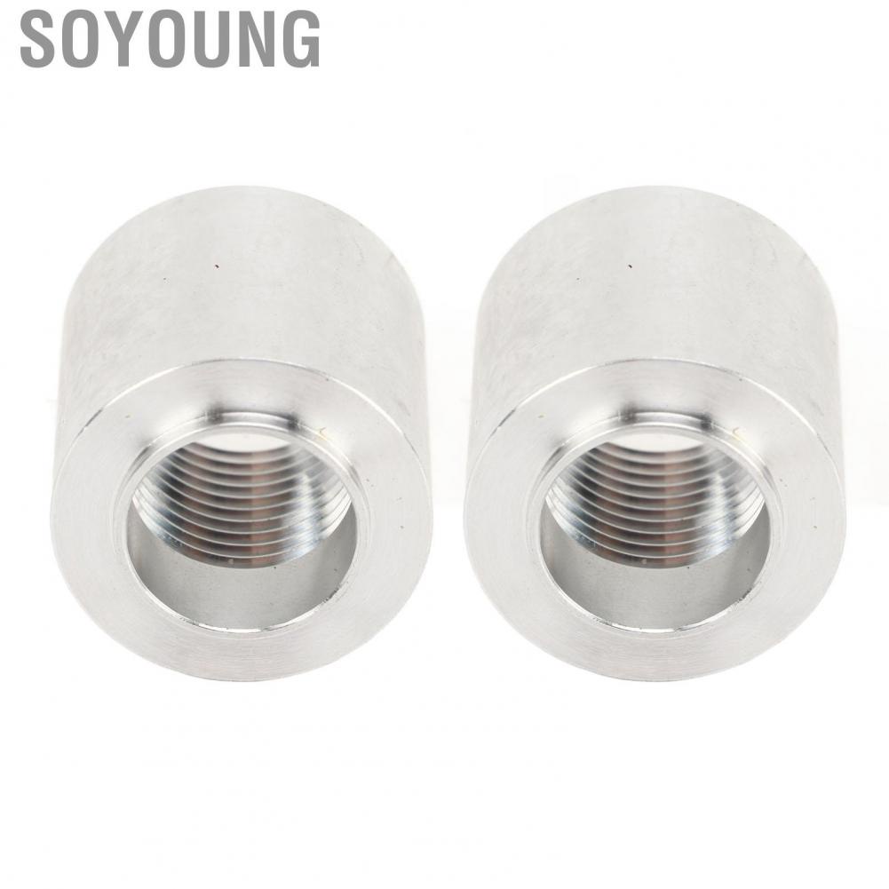 Soyoung 1/2in BSP Thread Female Aluminum Weld Fitting High Temperature Resistant Fit for Dry Sump Tank  Pipe
