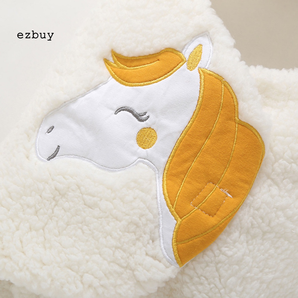 Túi Ngủ Mùa Đông Quấn Em Bé In Họa Tiết Hoạt Hình Dễ Sử Dụng