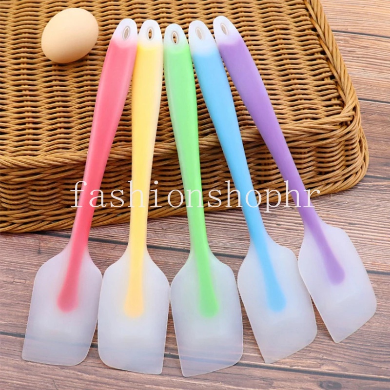 Bộ Muỗng Cao Su Silicone Cấp Thực Phẩm Không BPA Chịu Nhiệt Cao Không Dính An Toàn Đa Ứng Dụng