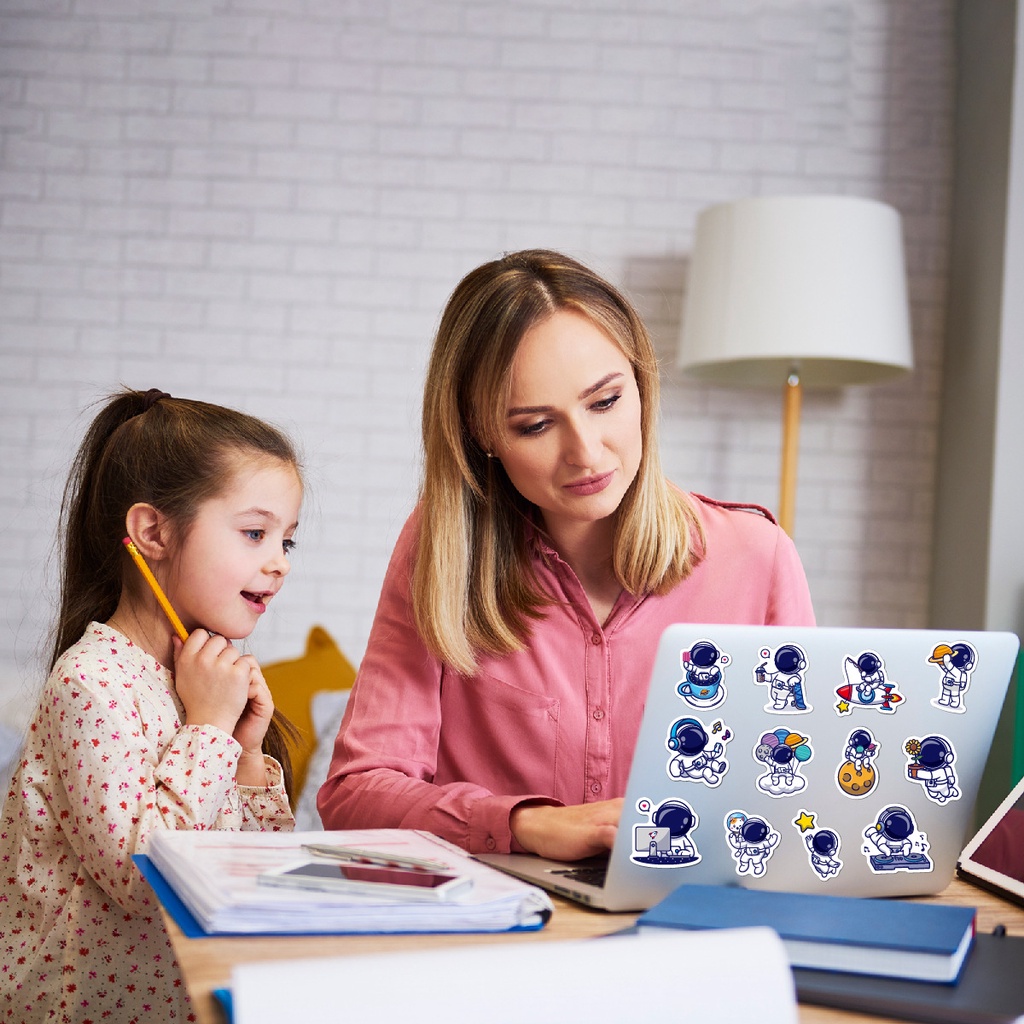 ❉ Miếng Dán Khen Thưởng Cho Bé Series 01 ❉ Bộ 50 Sticker Chống Thấm Nước Họa Tiết Doodle Hợp Thời Trang