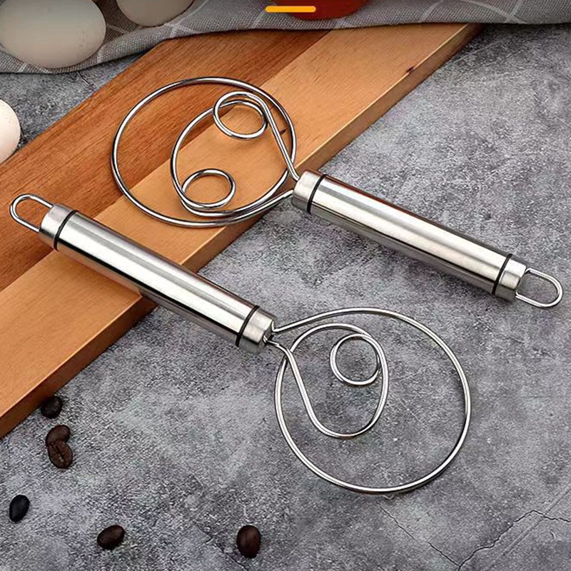 Dụng Cụ Đánh Trứng Bằng Tay Chất Liệu Thép Không Gỉ