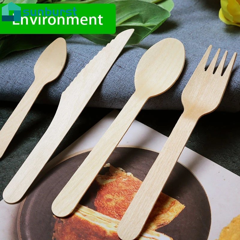 Set 100 Muỗng Nĩa Ăn Tráng Miệng Dùng Một Lần An Toàn