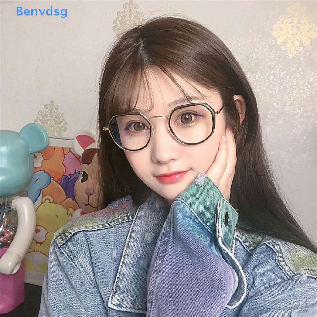 Benvdsg > Kính Mát Thời Trang Chống Ánh Sáng Xanh Trong Suốt Phong Cách RETRO