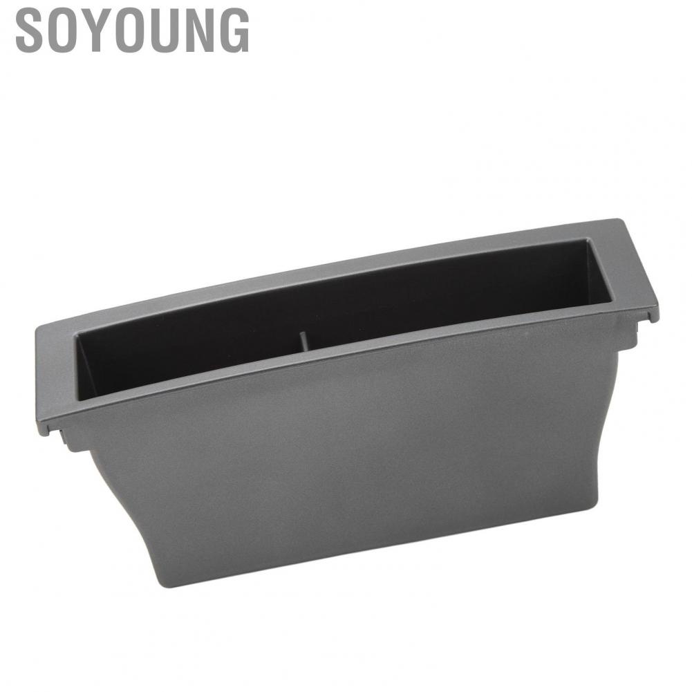 Soyoung Center Console Organizer Box  Durable Space Utilization Armrest Storage Convenient for Model 3