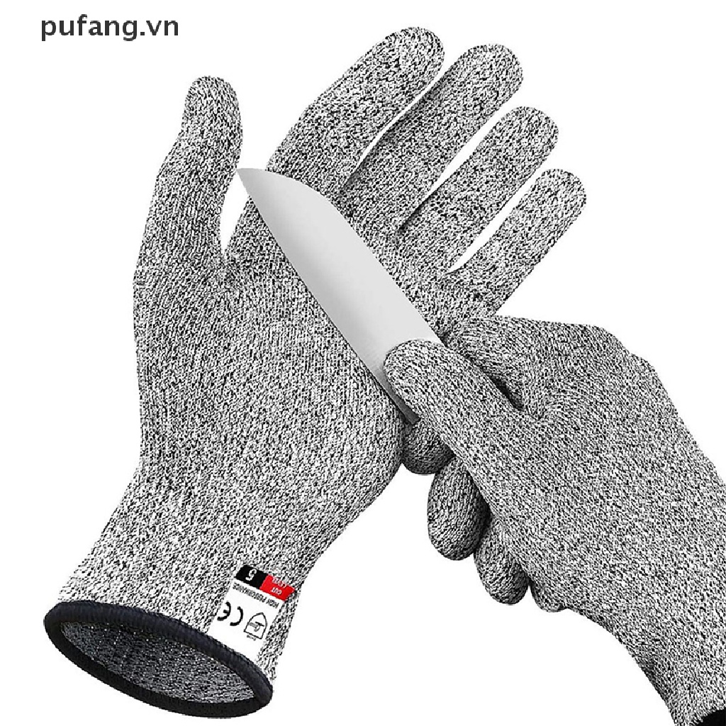 Găng Tay Bảo Hộ Chống Cắt Thủy Tinh pufang HPPE Level 5