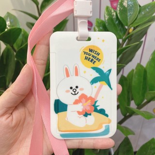 Thẻ đeo gấu thỏ vịt