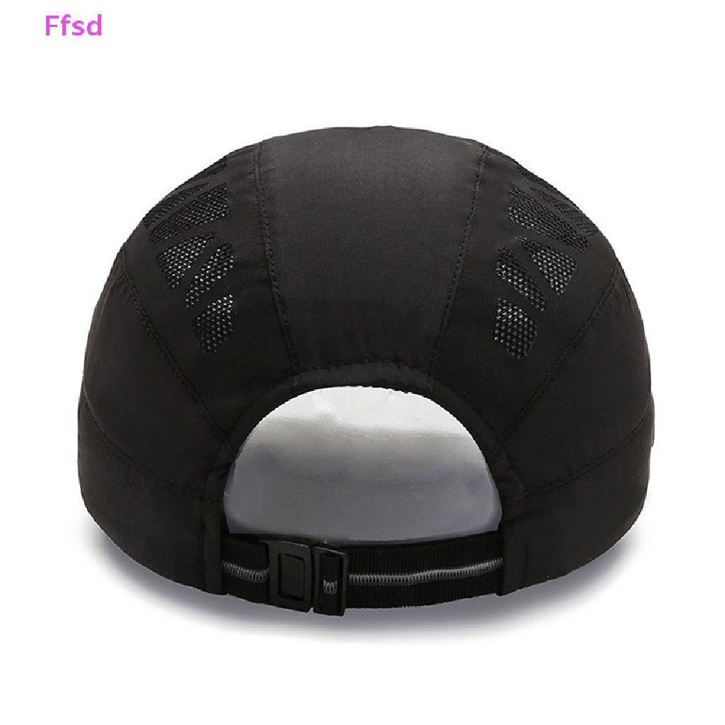 {Ffsd} Mũ Lưỡi Trai Thể Thao Unisex Phối Lưới Khô Nhanh Bảo Vệ Hàng Ngày Cho Nam Và Nữ Hoạt Động Ngoài Trời