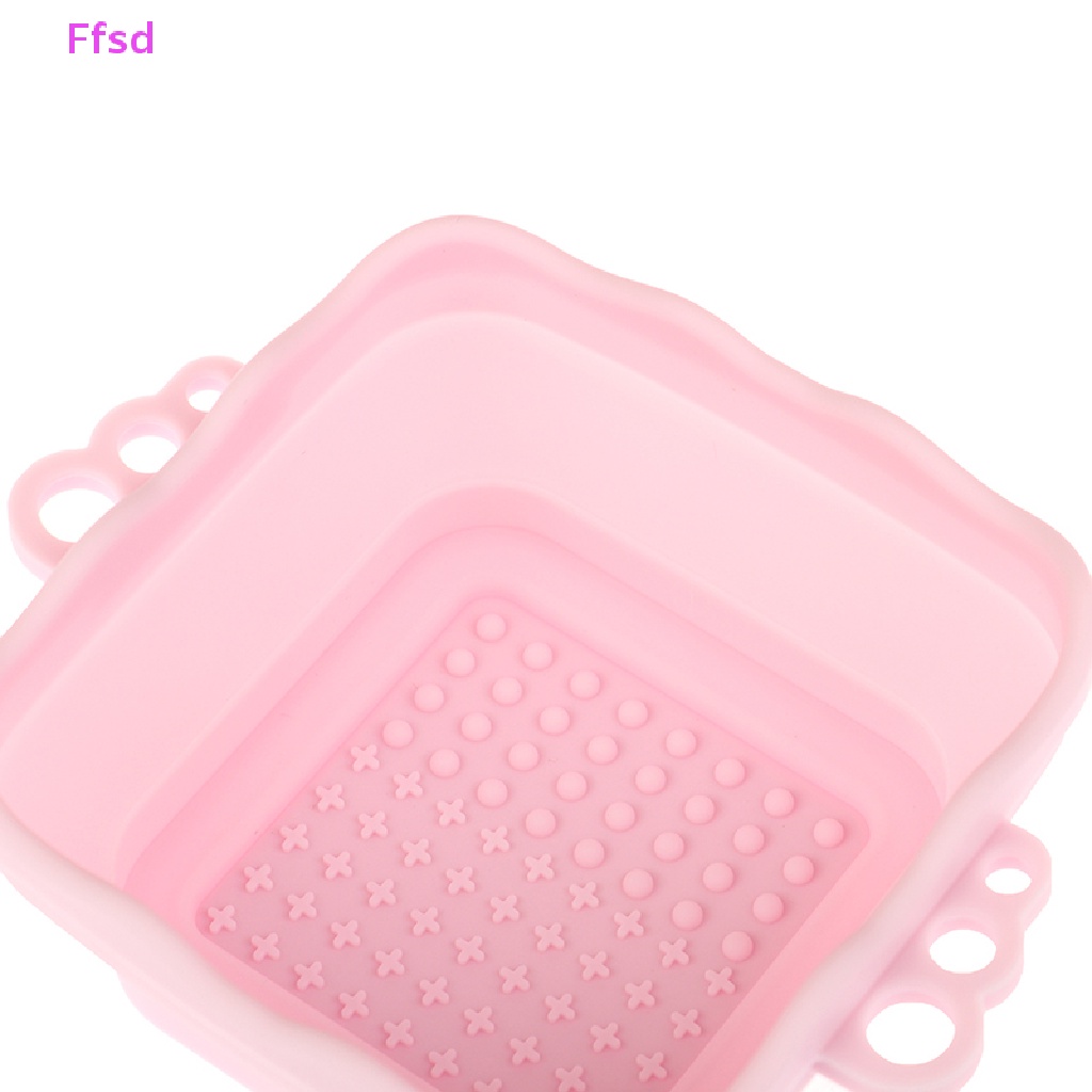 {Ffsd} Miếng Silicone Vệ Sinh Cọ Trang Điểm Có Thể Gấp Gọn * Bán Chạy