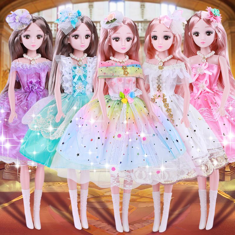 Bộ Đồ Chơi Búp Bê Barbie 60cm 5.5 Làm Quà Tặng Sinh Nhật Cho Bé Gái