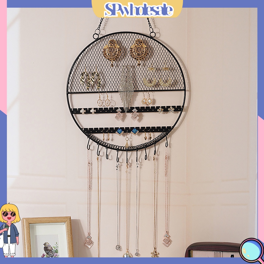 <SPwholesale> Giá Đỡ Trưng Bày Trang Sức Hình Tai Mèo Bằng Sắt Rèn Luyện Không Gian