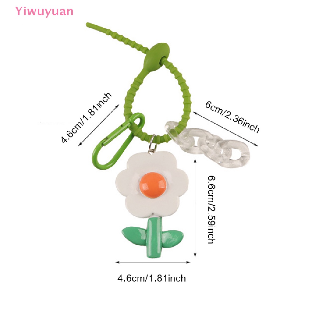 1 Móc Khóa Kim Loại Hình Hoa Chống Thấm Nước Mới