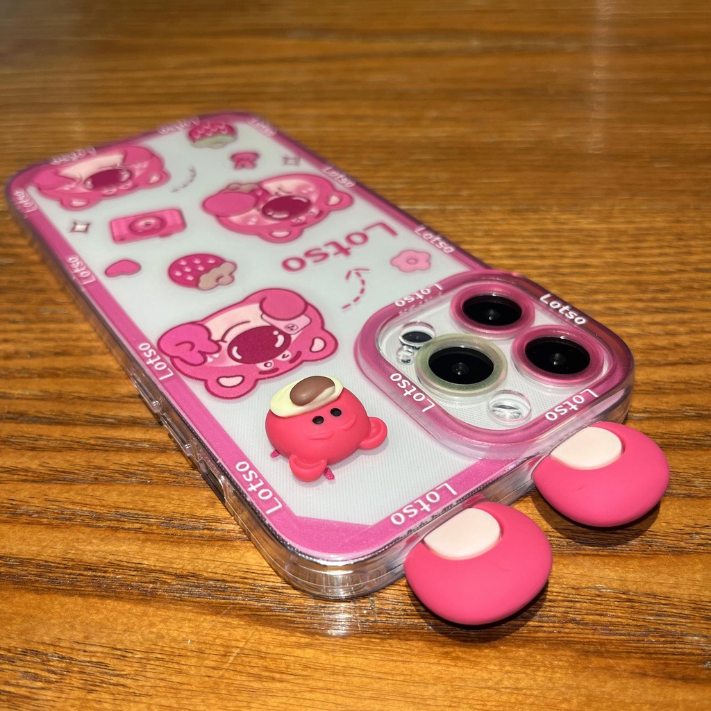 Ốp Điện Thoại TPU Silicon Mềm Trong Suốt In Hình Toy Story 3D Cho iPhone 14 Pro Max 13 12 11 XR X / Xs 7 8 Plus