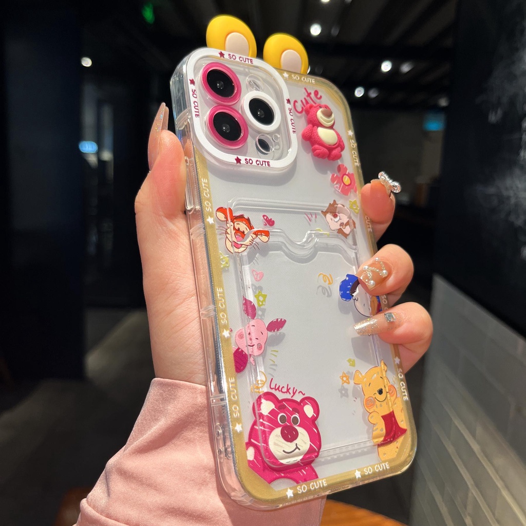 Ốp Điện Thoại Tpu Dẻo Trong Suốt Họa Tiết Hoạt Hình Đôi Mắt Thiên Thần Cho iPhone 14 13 12 11 Pro XR XS Max 7 8Plus