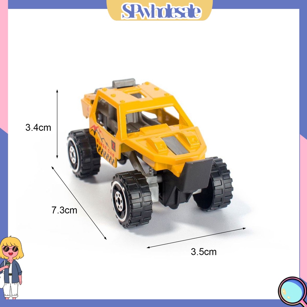 <SPwholesale> Bộ 5 Móc Chìa Khóa Mini Hình Hoạt Hình Ba Chiều Chống Rỉ Sét Trang Trí Xe Hơi