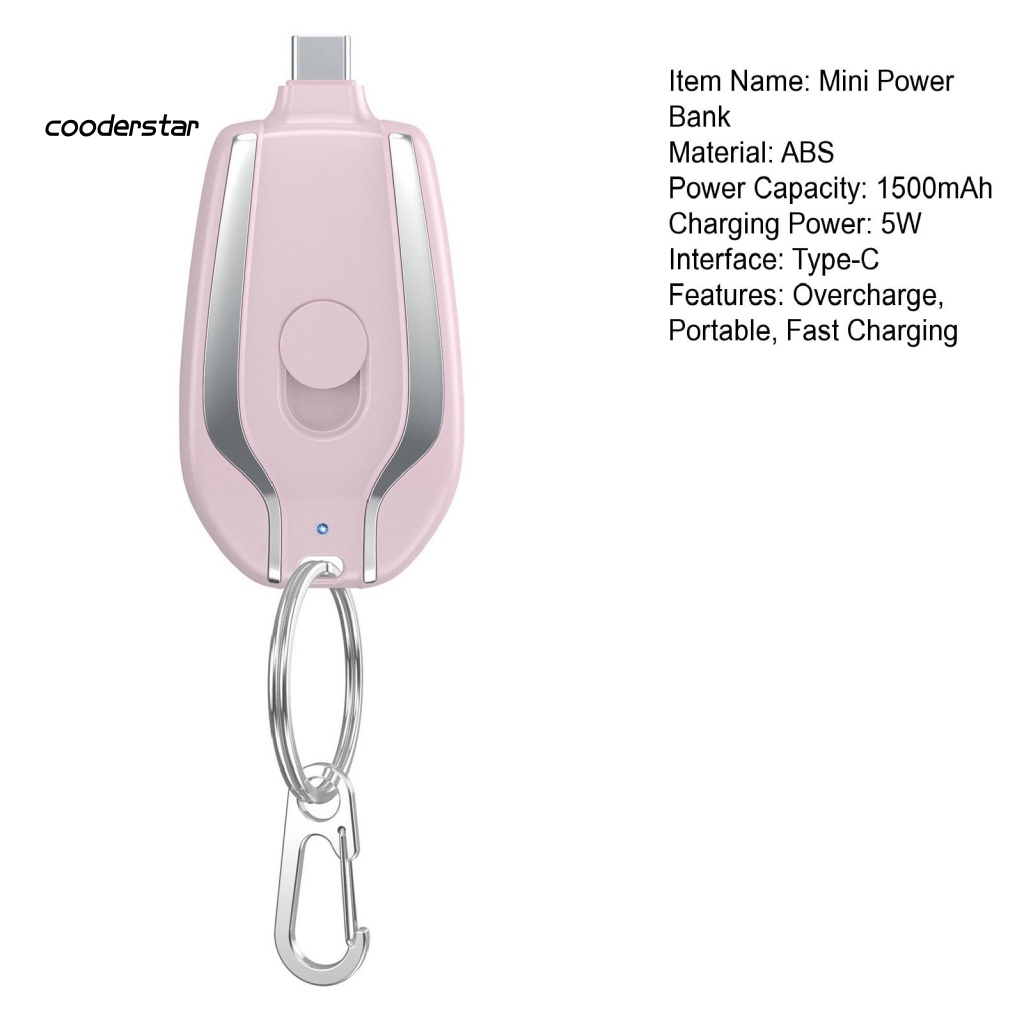 Phụ Kiện Sạc Pin Điện Thoại Di Động Kích Thước Nhỏ Gọn Bỏ Túi Có Khóa