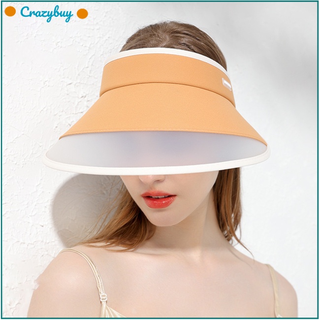 Cr Mũ Chống Nắng Mùa Hè Hấp Thụ Mồ Hôi Thoáng Khí Kèm Dây Đeo Tùy Chỉnh Tiện Dụng Cho Nữ