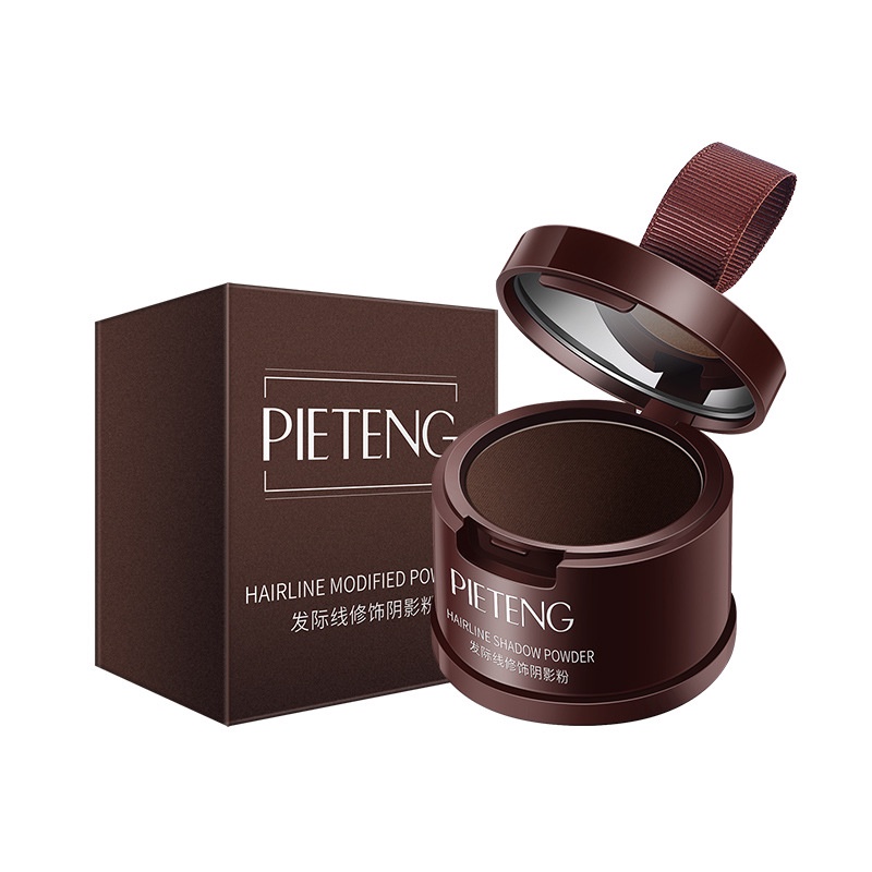 Phấn Che Hói Chân Tóc PIETENG Kèm Bông Tan  Chính Hãng Nội Địa Trung