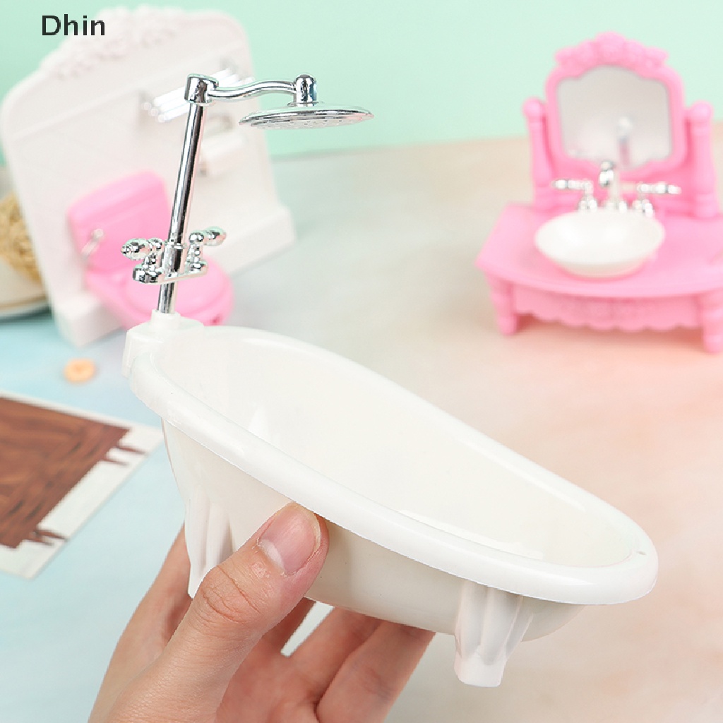 [Dhin] Mô Hình Bồn Tắm Đồ Chơi Cho Búp Bê