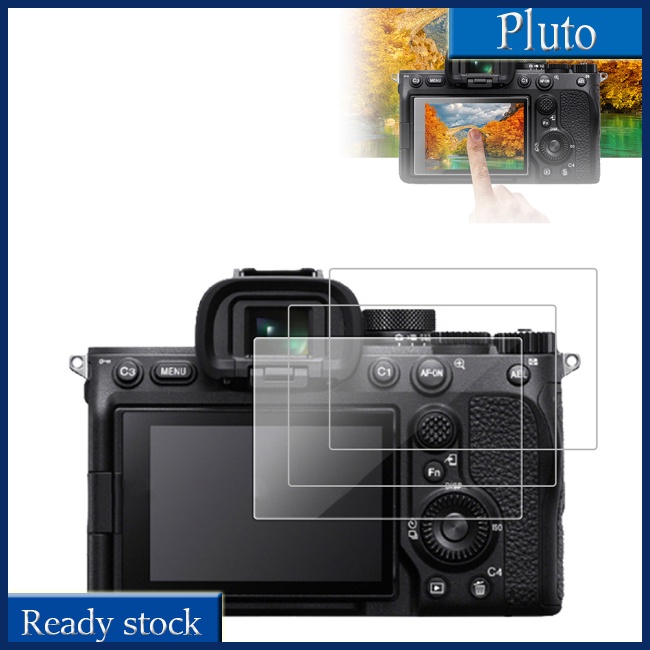 Mới Set 3 Kính Cường Lực Bảo Vệ Màn Hình Camera Cho A7iv / a7m4 / a74