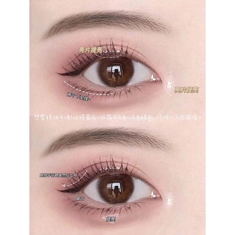 Natasha Bảng Phấn Mắt 15 Màu Tông Đất Lấp Lánh Phong Cách retro DIKALU