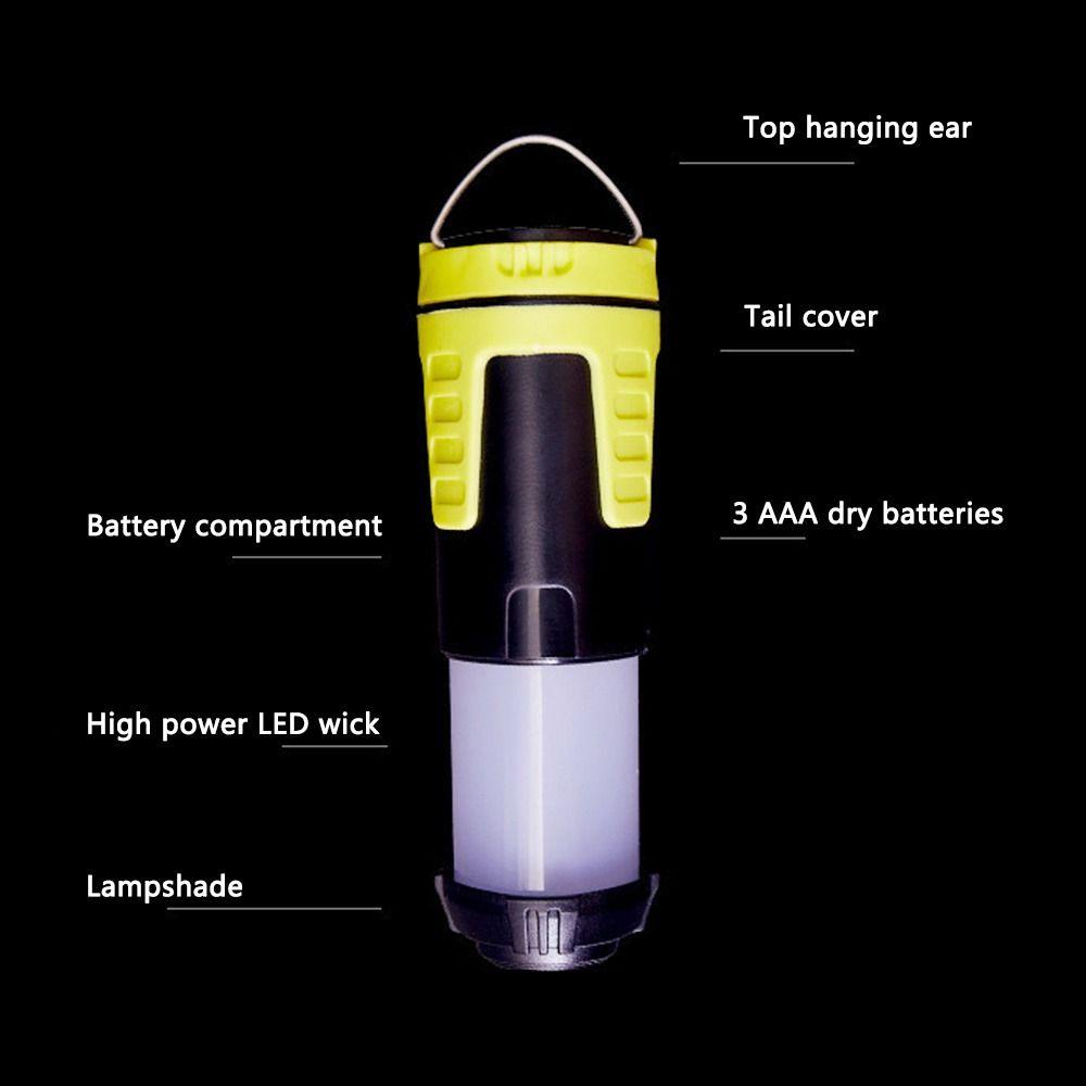 YVE Đèn LED Cắm Trại Mini Mới