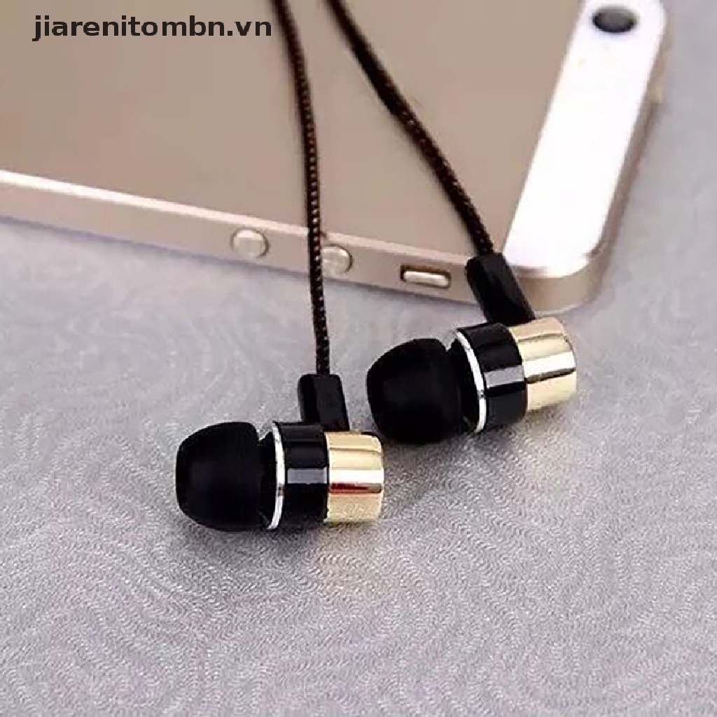 Tai Nghe Nhét Tai Jack 3.5mm Âm Thanh HiFi Sống Động