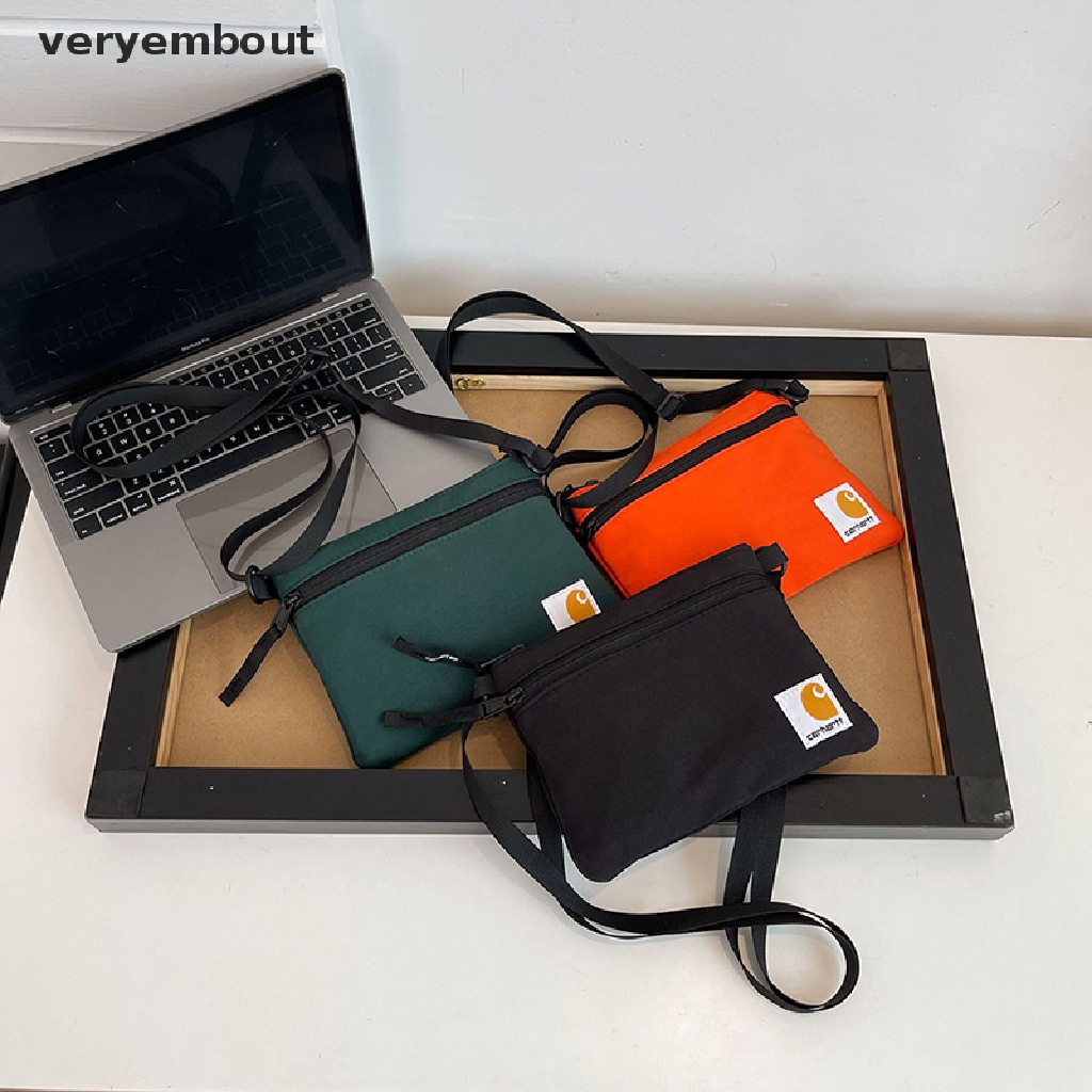 Túi Đeo Chéo Vải Oxford Đựng Điện Thoại Phong Cách Thể Thao Thời Trang Cho Nam