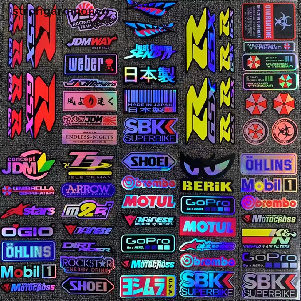 Miếng Dán Laser Chống Thấm Nước Trang Trí Xe Hơi Xe Máy