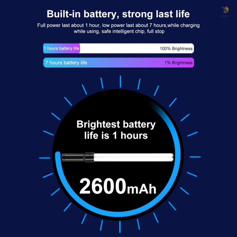 Đèn LED Ống Cầm Tay 300K-6500K 18K Chuyên Dụng Chất Lượng Cao