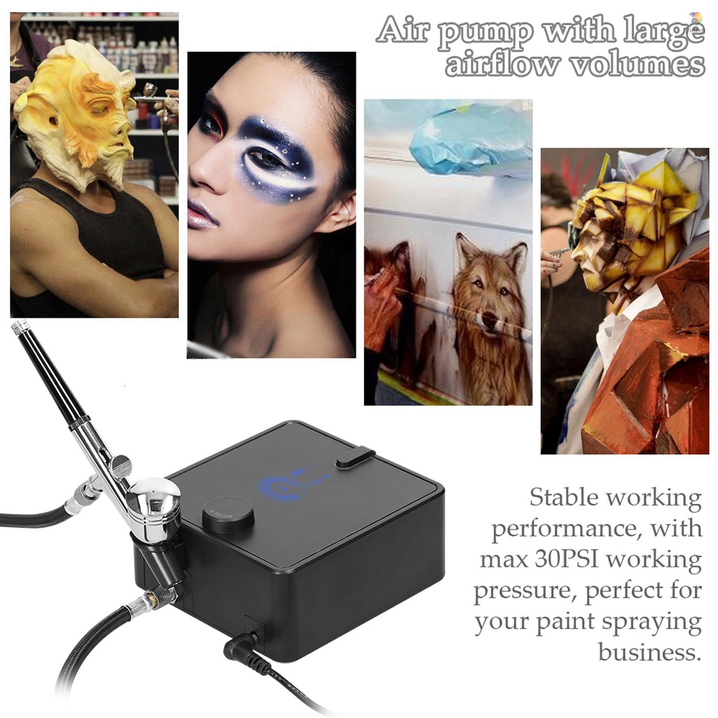 Bộ Dụng Cụ Vẽ Tranh Sơn Dầu Đa Năng 0.3mm Max 30PSI