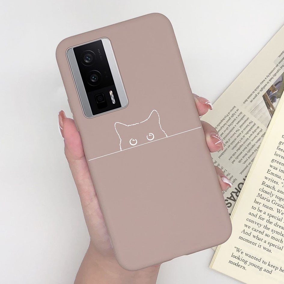 Ốp Điện Thoại Silicon Mềm Mặt Nhám Họa Tiết Bướm / Phi Hành Gia Cho Xiaomi Redmi K60 K60 Pro Bumper 2022 6.67 Inches