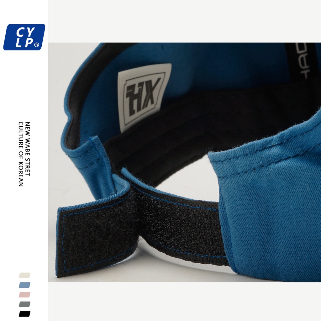 Mũ Lưỡi Trai Hở Chóp Thêu Chữ Thời Trang Đường Phố Hàn Quốc Cho Nữ