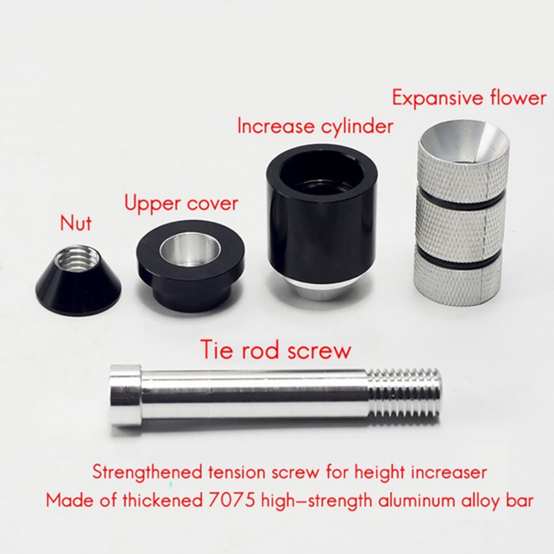 1 Trục Nối Dài Tay Lái Xe Đạp 55Mm Chất Liệu Hợp Kim Nhôm