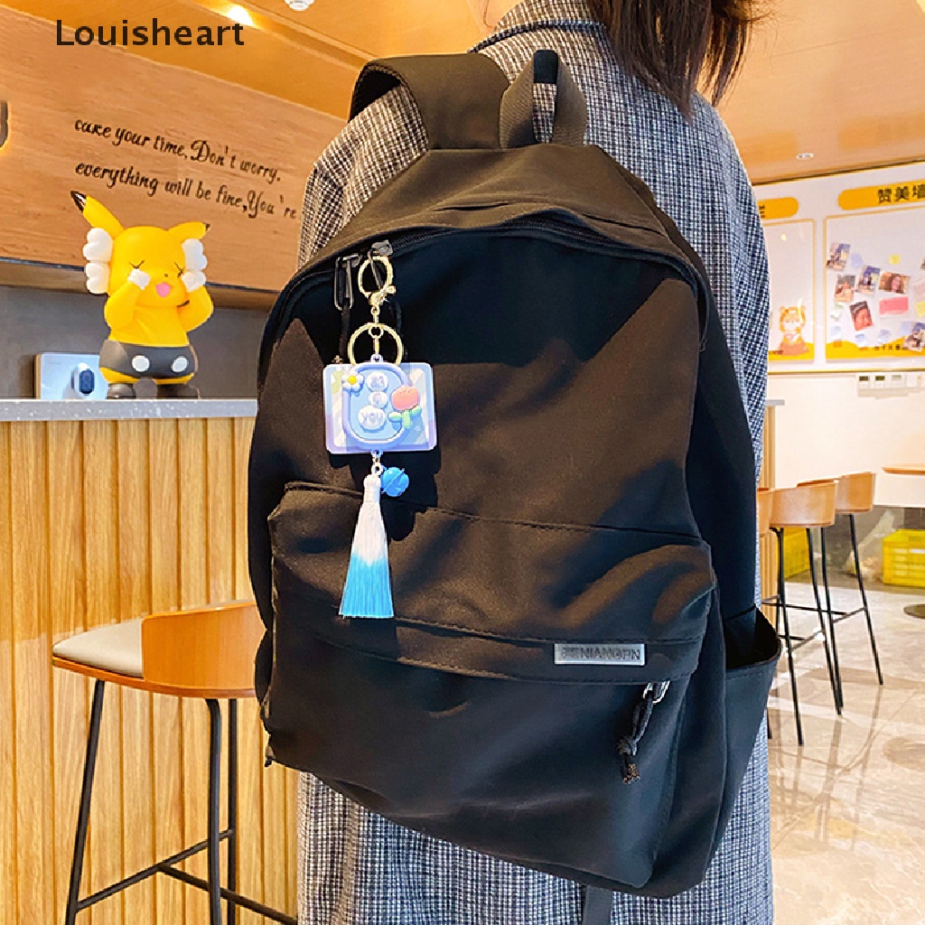 Móc Khóa Cao Su May Mắn Phối Tua Rua Phong Cách Trung Hoa Dành Cho Cặp Đôi TFG