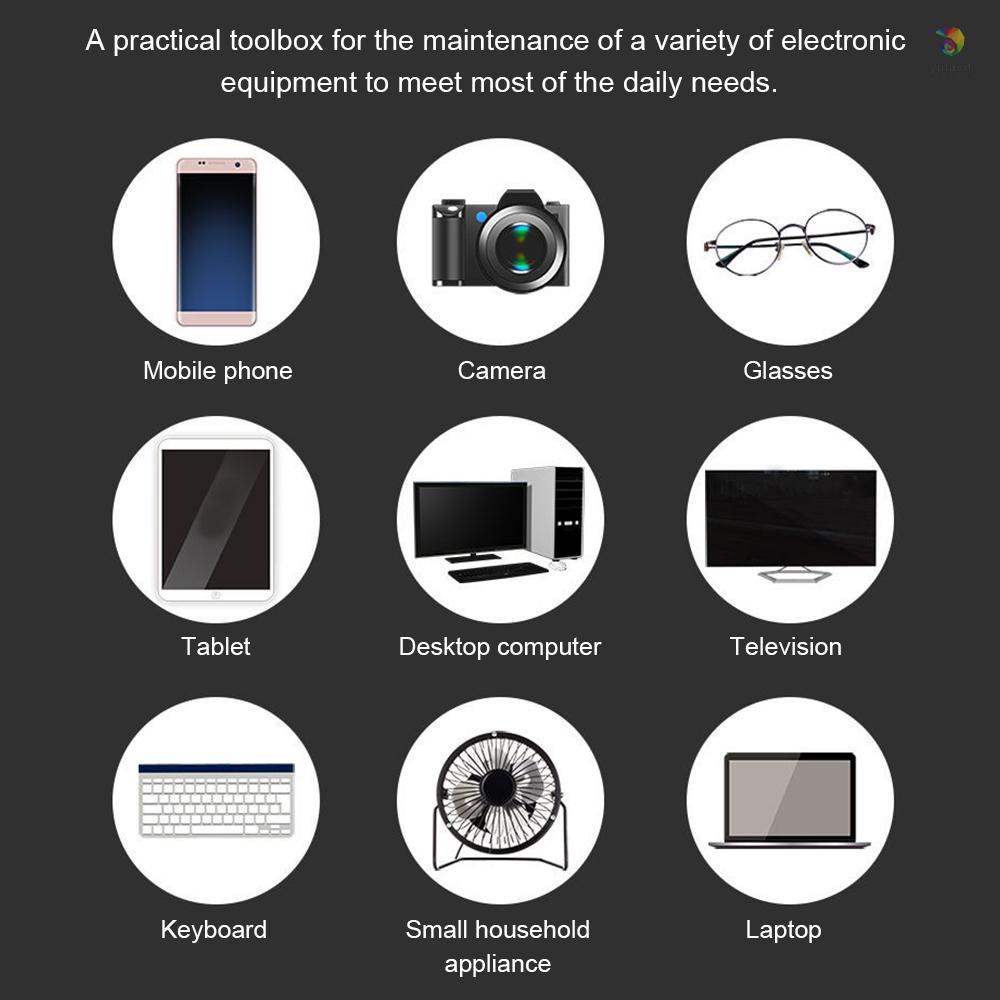 Bộ Dụng Cụ Sửa Chữa Đồng Hồ Máy Tính 115 Trong 1 98 Bits Đa Năng